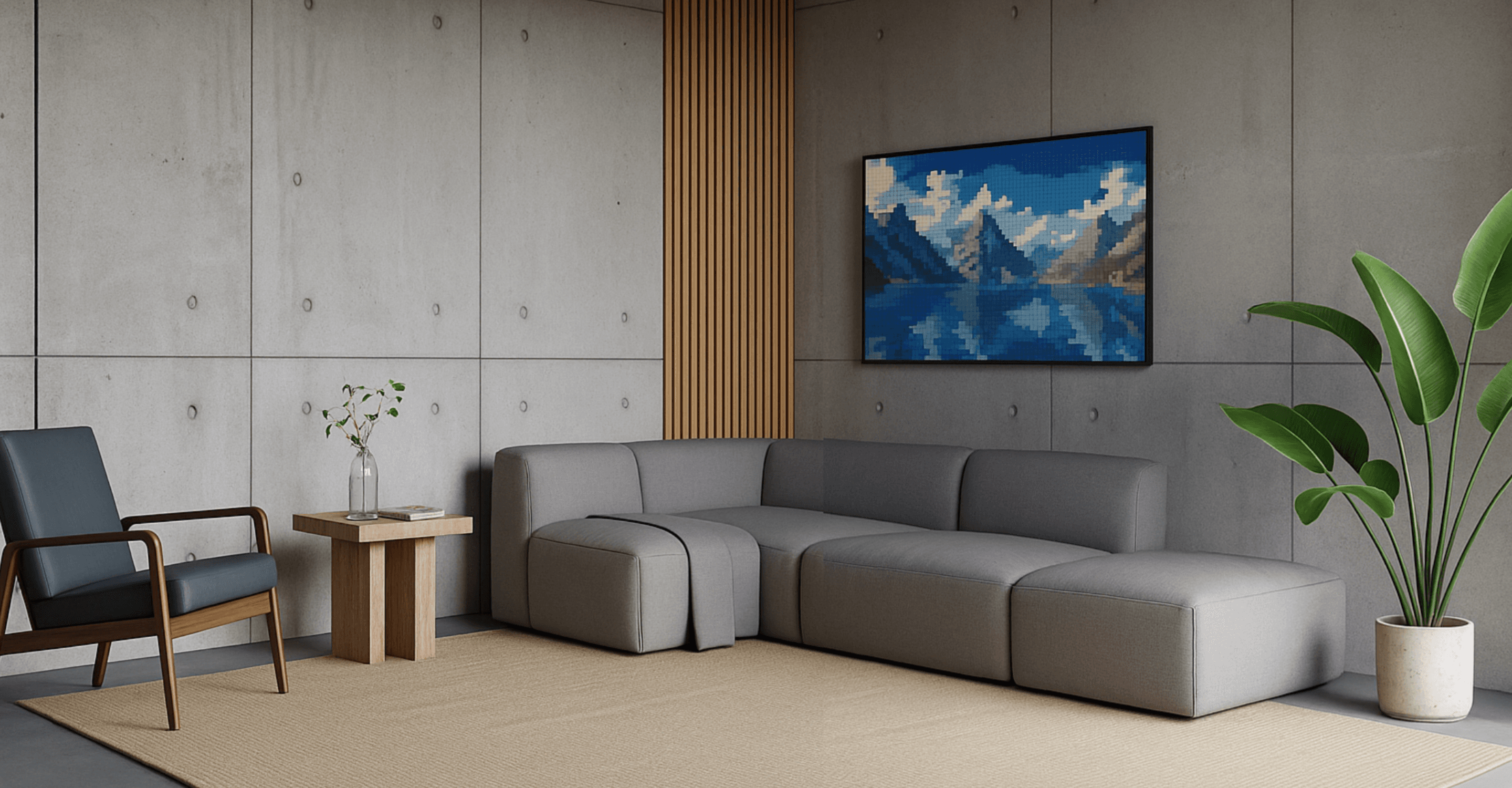 Create your own custom wool felt artwork