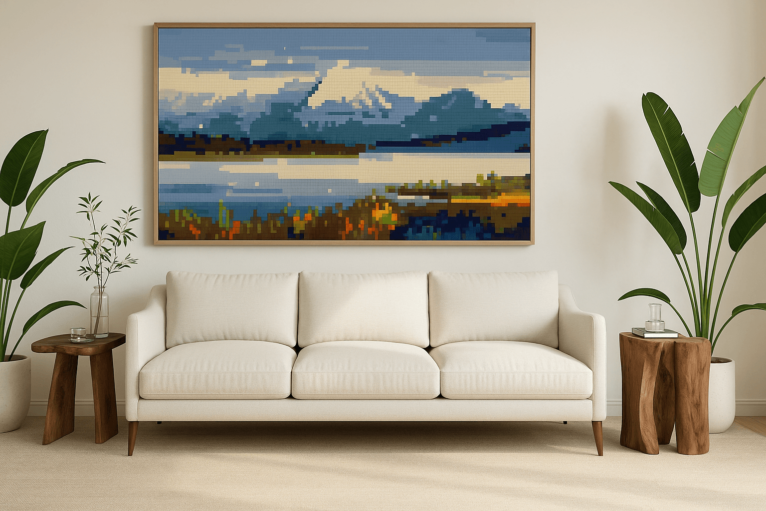 Natural elegance - wool felt in modern spaces